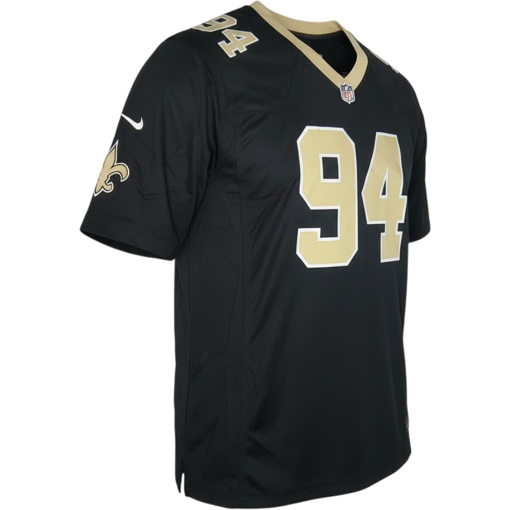 NWT Nike Cameron Jordan #94 New Orleans Saints NFL Jersey Men's 3XL Black